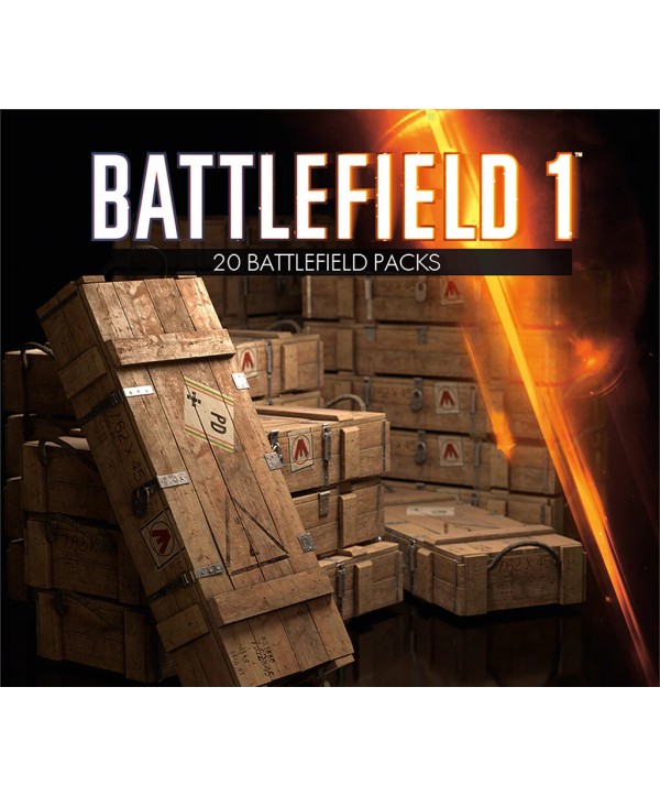 Battlefield 1 - 20 x Battlepack DLC XBOX One / Xbox Series X|S Xbox One Key GLOBAL